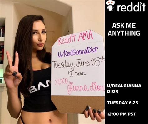 IamA Adult Film Actress Gianna Dior AMA! 